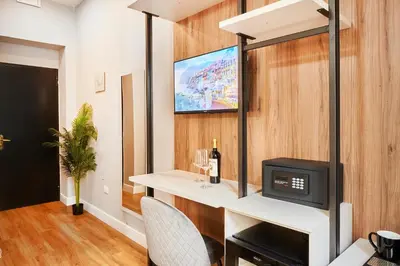 TV o dispositivi per l'intrattenimento presso Hotel Brooklyn
