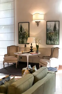 Area soggiorno di Palazzo Lorenzo Hotel Boutique & Spa