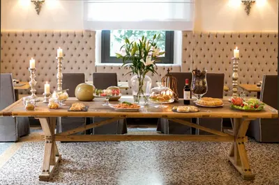 Cibo presso l'hotel o nelle vicinanze