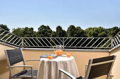 Balcone o terrazza di FH55 Grand Hotel Mediterraneo