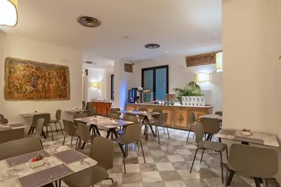 Area soggiorno di Hotel Machiavelli Palace