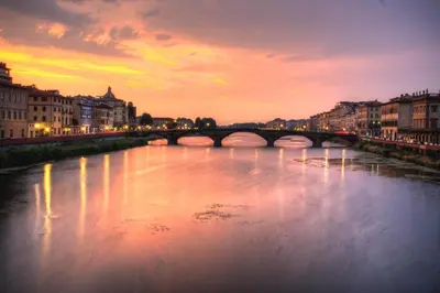 Vista sul fiume nelle vicinanze dell'hotel