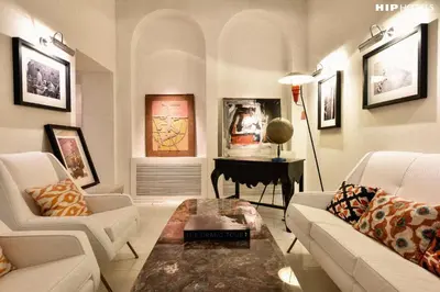 Area soggiorno di Cellai Hotel Florence