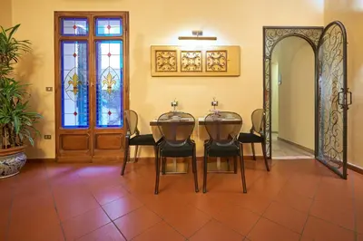 Area soggiorno di Hotel Cosimo de' Medici