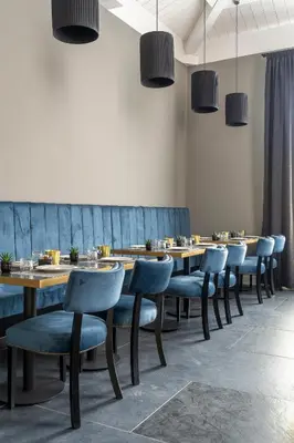 Area soggiorno di Flom Boutique Hotel