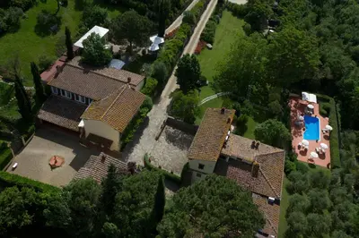 Vista aerea di Marignolle Relais & Charme - Residenza d'Epoca