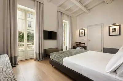 TV o dispositivi per l'intrattenimento presso Hotel Orto de' Medici