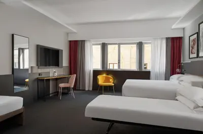 TV o dispositivi per l'intrattenimento presso iQ Hotel Firenze