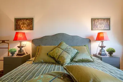 Letto o letti in una camera di Casa Belle Donne