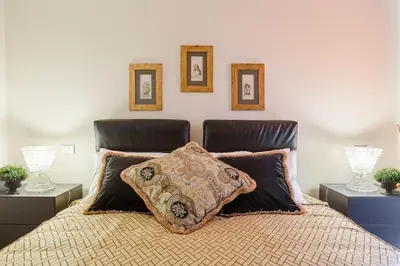 Letto o letti in una camera di Casa Belle Donne