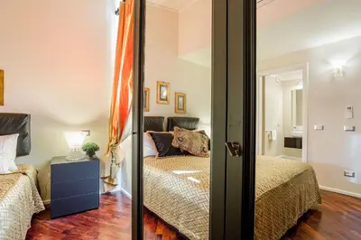 Letto o letti in una camera di Casa Belle Donne