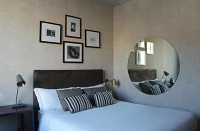 Letto o letti in una camera di c-hotels Ambasciatori