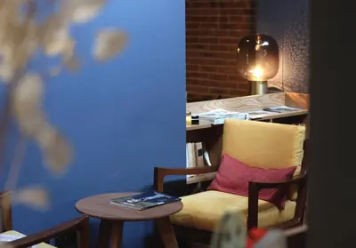 Area soggiorno di c-hotels Diplomat
