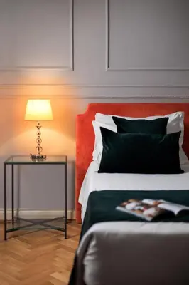 Letto o letti in una camera di Hotel Villa Carlotta