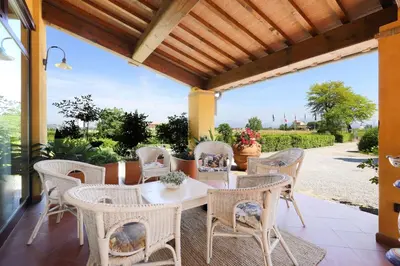Giardino di Il Borgo di Villa Castelletti Country Hotel