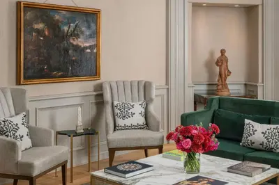 Area soggiorno di The Excelsior, a Luxury Collection Hotel, Florence