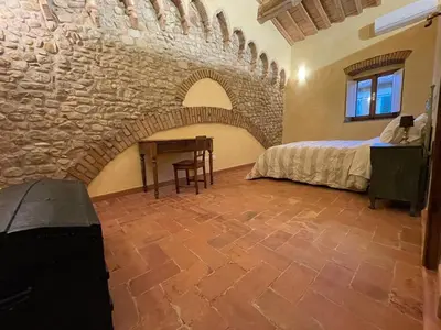 Letto o letti in una camera di Porta del Chianti Tuscany Apartment