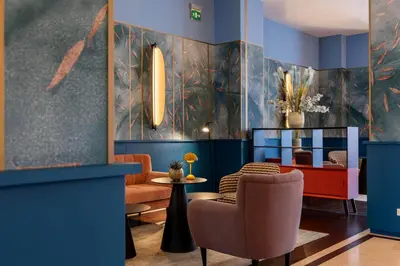 Area soggiorno di DoubleTree by Hilton Florence Metropole