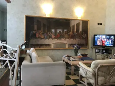 TV o dispositivi per l'intrattenimento presso Hotel Giglio