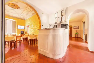 Cucina o angolo cottura di Hotel Costantini