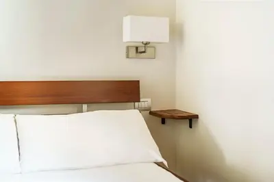 Letto o letti in una camera di Corso Double