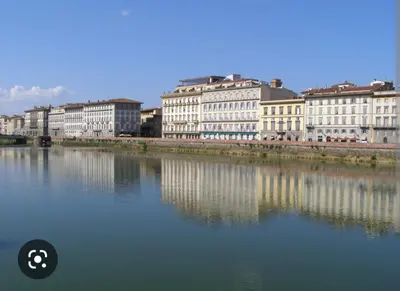 Vista sul fiume nelle vicinanze dell'appartamento