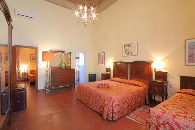 Letto o letti in una camera di Hotel Villa Liana