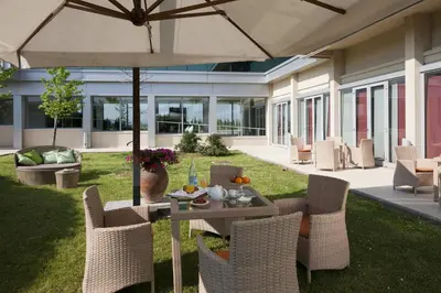 Area soggiorno di JR Hotels Gigli Firenze