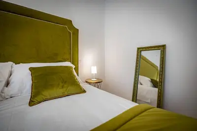 Letto o letti in una camera di JCL first apt in the hearth of Florence