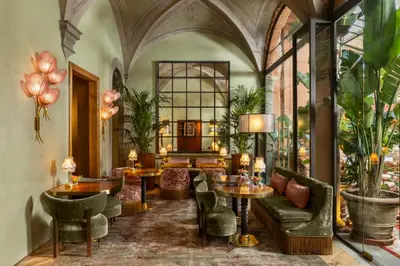 Area soggiorno di The James Suite Hotel Firenze 1564 - Small Luxury Hotels of the World