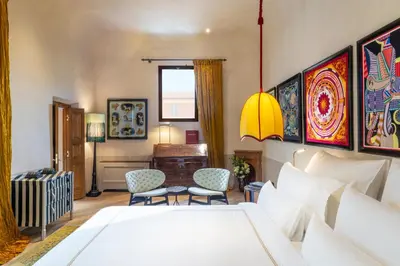 Letto o letti in una camera di The James Suite Hotel Firenze 1564 - Small Luxury Hotels of the World