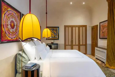 Letto o letti in una camera di The James Suite Hotel Firenze 1564 - Small Luxury Hotels of the World
