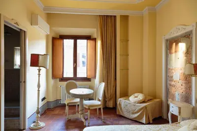 Area soggiorno di Casa Leopardi