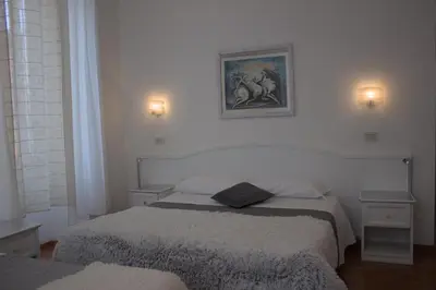Letto o letti in una camera di Soggiorno Madrid