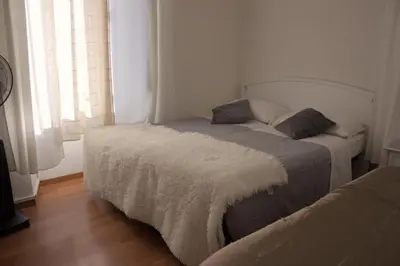 Letto o letti in una camera di Soggiorno Madrid