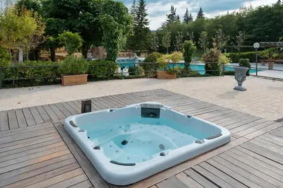 Piscina di FIRENZE Villa a 5 Stelle - Villa Gaudia Luxury & Relax in Chianti o nelle vicinanze