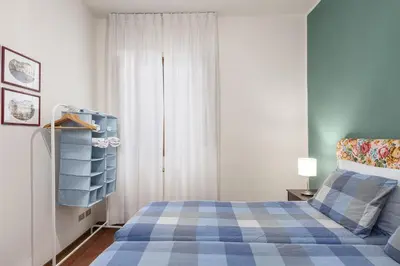 Letto o letti in una camera di Signoria Apartment with patio