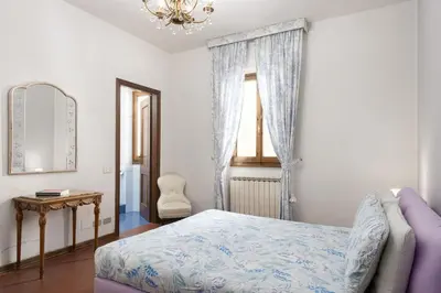 Letto o letti in una camera di Signoria Apartment with patio
