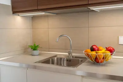 Cucina o angolo cottura di 32 nero - Florence Apartment San Niccolò
