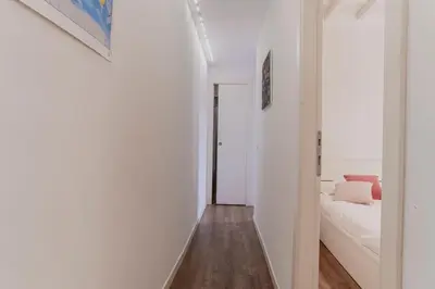 Letto o letti in una camera di 32 nero - Florence Apartment San Niccolò
