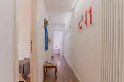 Planimetria di 32 nero - Florence Apartment San Niccolò