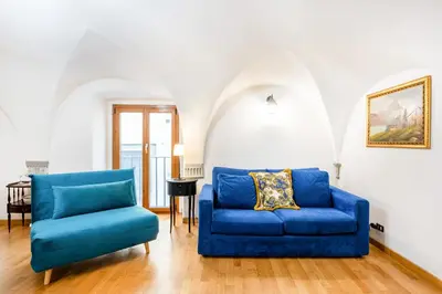 Area soggiorno di GuestHost - Cattedrale di Firenze Apartment