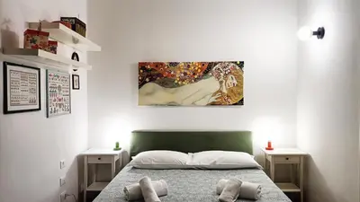 Letto o letti in una camera di Benny's house
