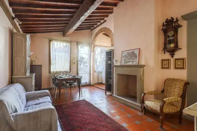 Area soggiorno di 2 bedroom apartment with terrace