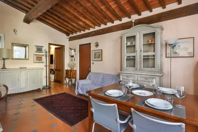 Area soggiorno di 2 bedroom apartment with terrace