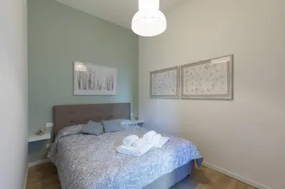 Letto o letti in una camera di Tosca Suite - Brand new flat - Santa Maria Novella
