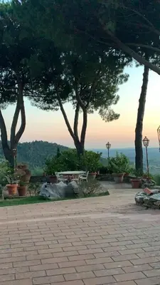 Paesaggio naturale nelle vicinanze dell'affittacamere
