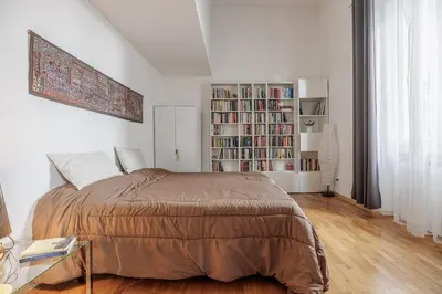 Letto o letti in una camera di The Bookhouse