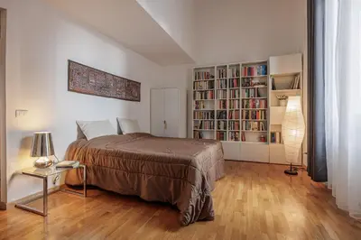 Letto o letti in una camera di The Bookhouse