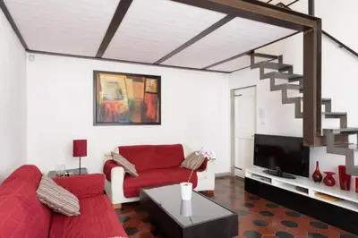 TV o dispositivi per l'intrattenimento presso Le Ruote, Charming Apartment
